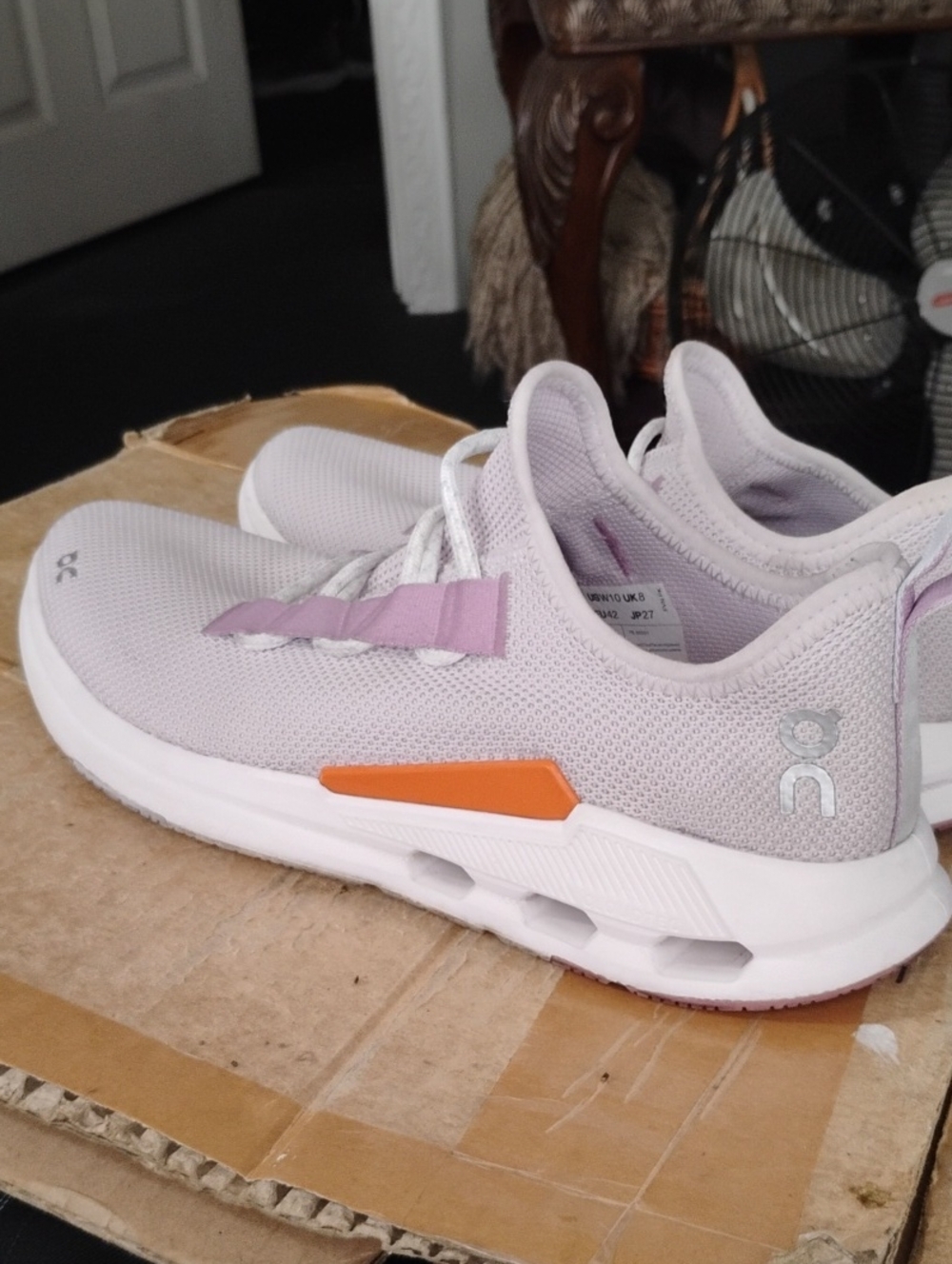 On Cloudtech Lightweight Lavender Running Sneakers